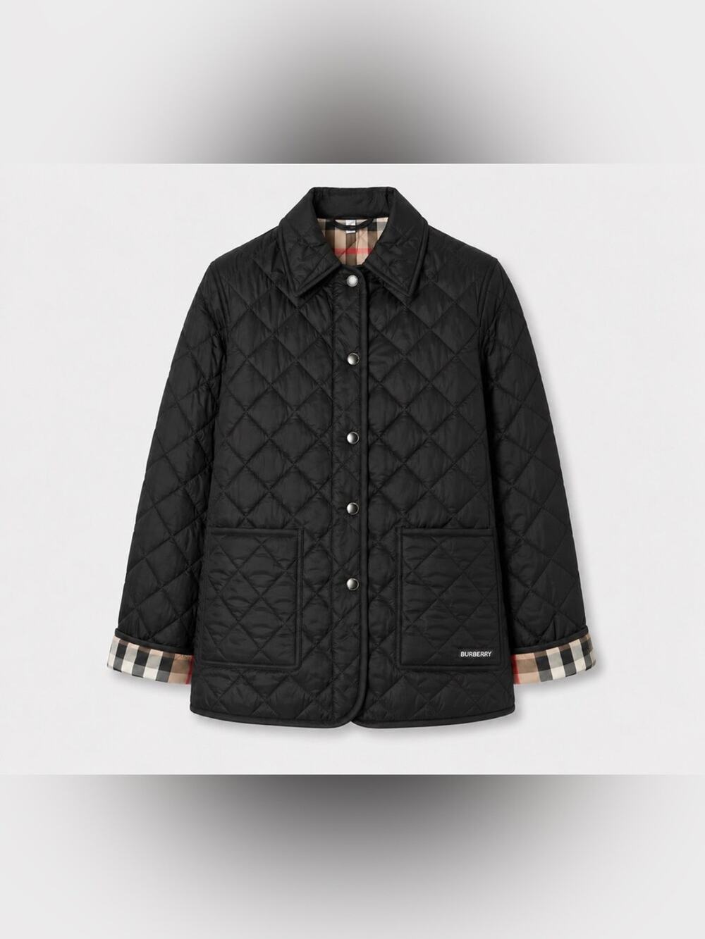 Burberry brand new Quilted Nylon Jacket black  Color $1250+ L